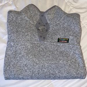 L.L.Bean Sweater Fleece Pullover